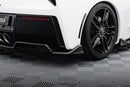 Central Rear Splitter (with vertical bars) Chevrolet Corvette C7-7