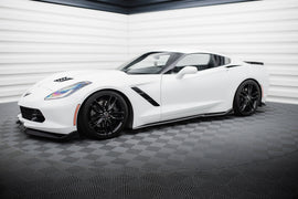 Side Skirts Diffusers V.2 Chevrolet Corvette C7 - 0