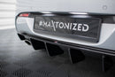 Rear Valance Opel Astra GTC OPC-Line J (Version with single exhausts on both sides)-4