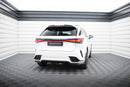 Rear Splitter (with vertical bars) Lexus RX F-Sport Mk5-2