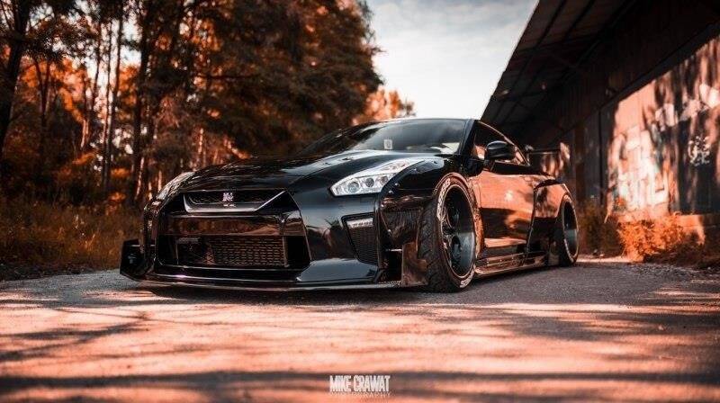 Front Splitter Nissan GTR