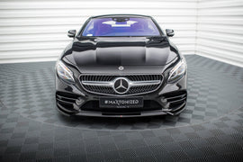 Front Splitter V.1 Mercedes-Benz S Coupe AMG-Line C217 Facelift - 0