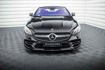 Front Splitter V.1 Mercedes-Benz S Coupe AMG-Line C217 Facelift - 0