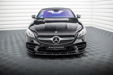 Front Splitter V.2 Mercedes-Benz S Coupe AMG-Line C217 Facelift - 0