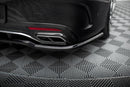 Central Rear Splitter (with vertical bars) Mercedes-Benz S Coupe AMG-Line C217 Facelift-6