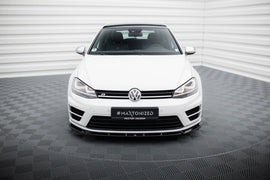 Front Splitter V.5 Volkswagen Golf R Mk7 - 0