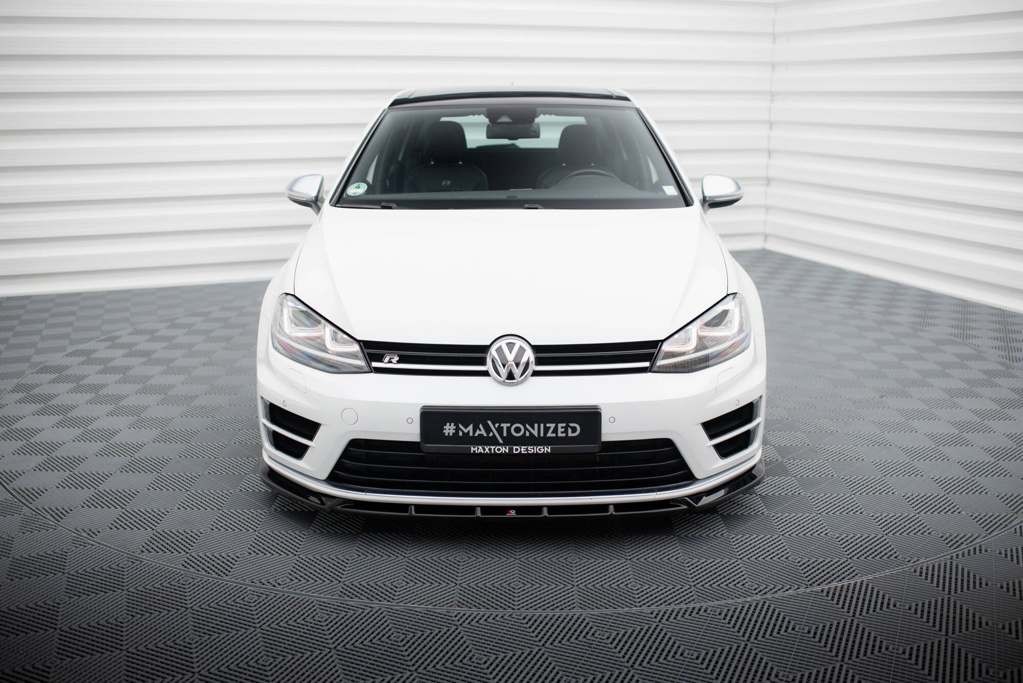 Front Splitter V.5 Volkswagen Golf R / R-Line Mk7