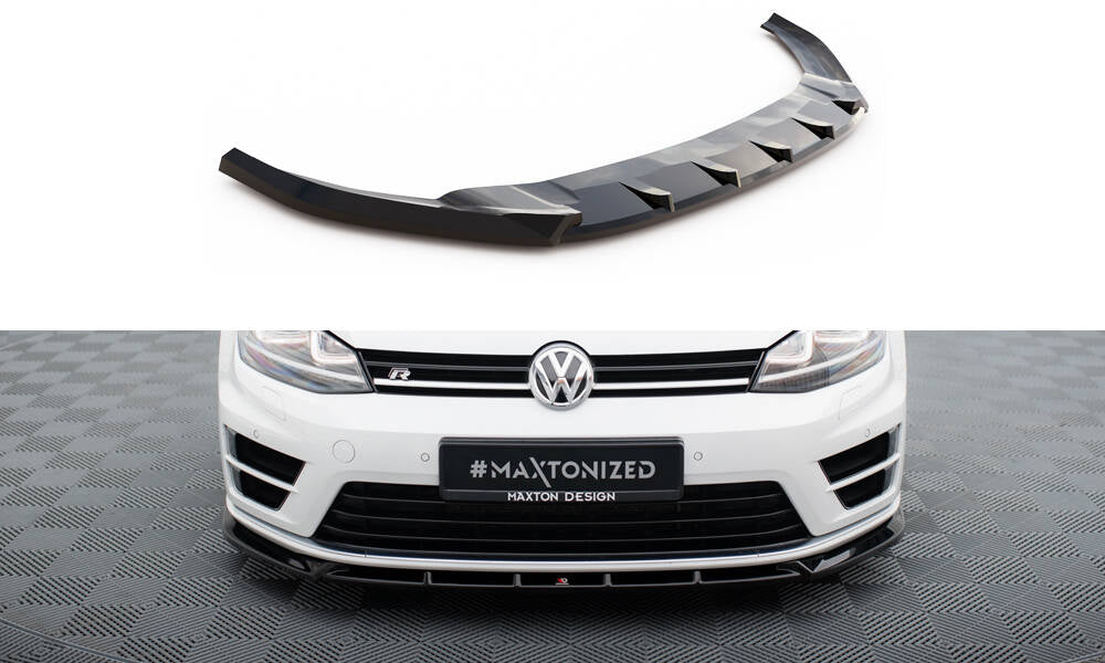 Front Splitter V.5 Volkswagen Golf R Mk7