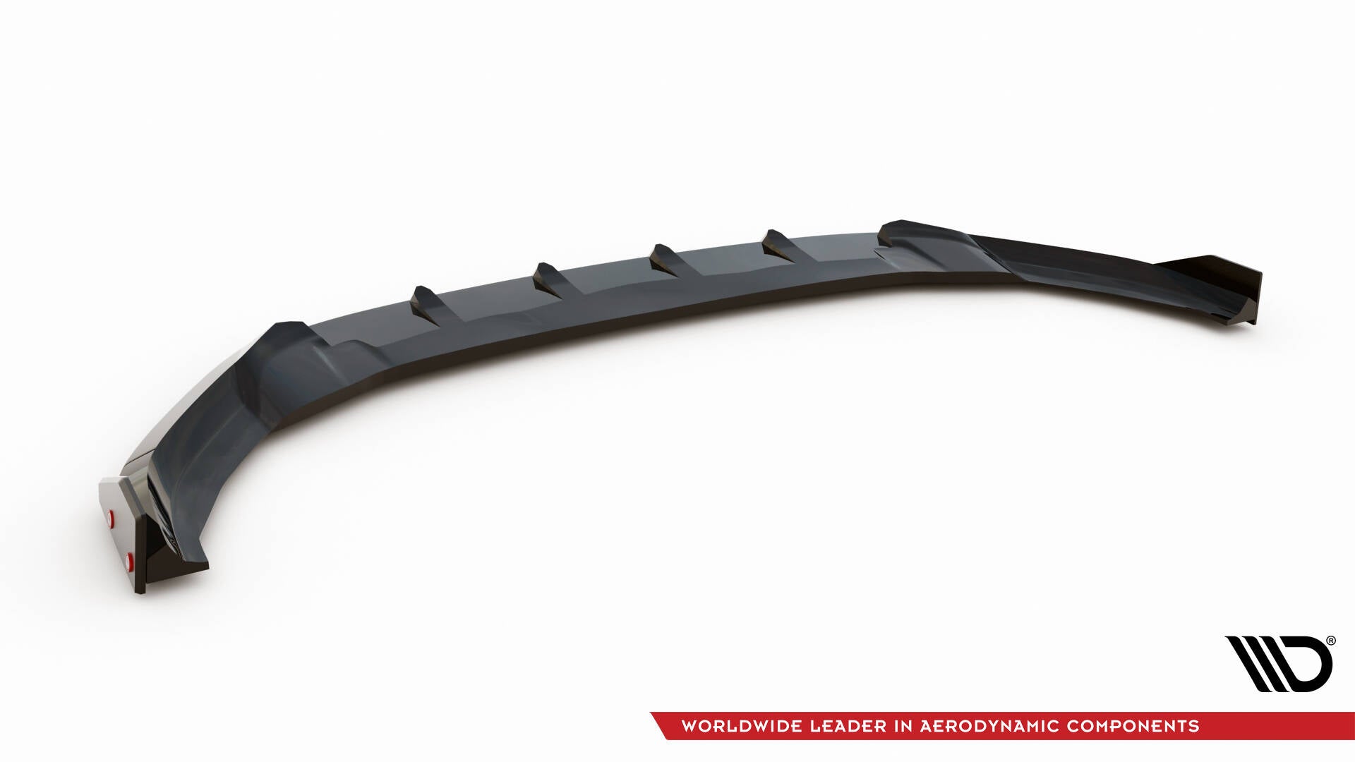 Front Splitter V.5 + Flaps Volkswagen Golf R / R-Line Mk7