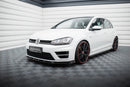 Front Splitter V.5 + Flaps Volkswagen Golf R Mk7-4