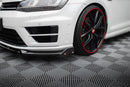 Front Splitter V.5 + Flaps Volkswagen Golf R / R-Line Mk7-5