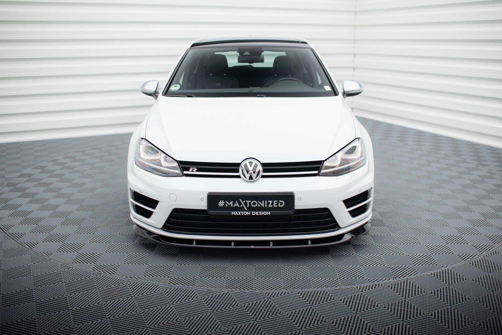 Front Splitter V.6 Volkswagen Golf R / R-Line Mk7