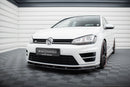Front Splitter V.6 Volkswagen Golf R Mk7-3