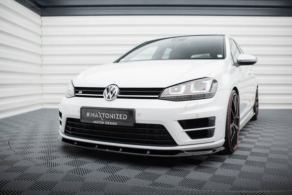 Front Splitter V.6 Volkswagen Golf R Mk7