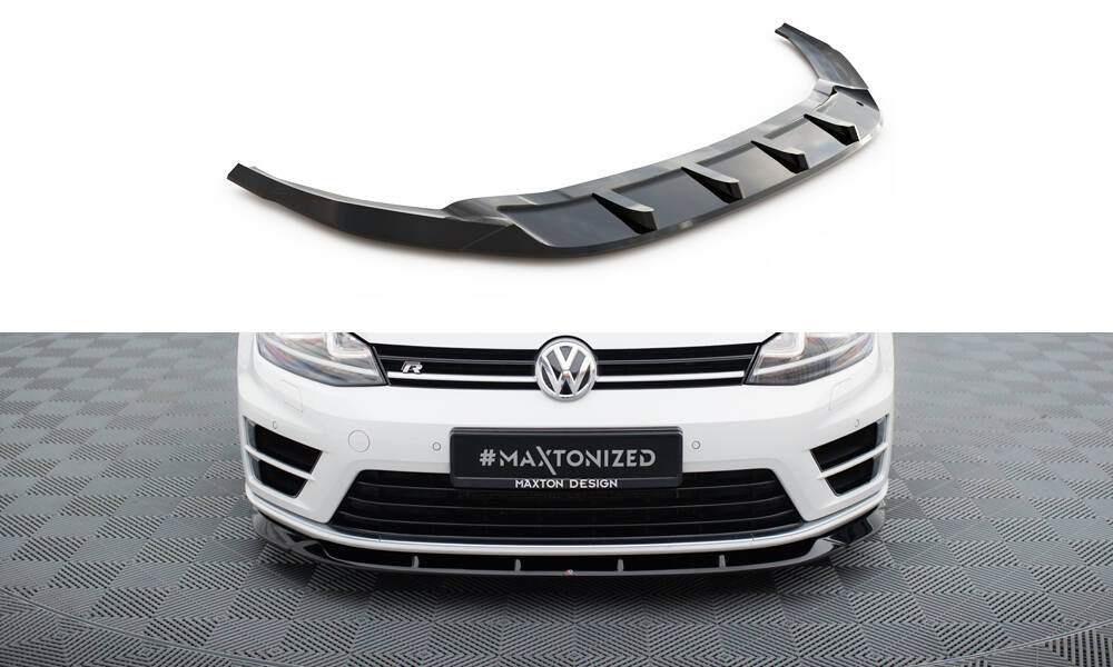 Front Splitter V.6 Volkswagen Golf R Mk7