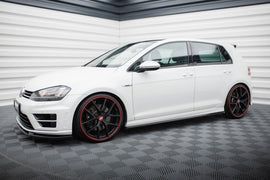 Side Skirts Diffusers V.3 Volkswagen Golf R Mk7 - 0