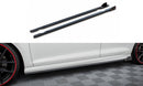 Side Skirts Diffusers V.3 + Flaps Volkswagen Golf R / R-Line Mk7