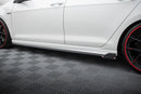 Side Skirts Diffusers V.3 + Flaps Volkswagen Golf R / R-Line Mk7-4