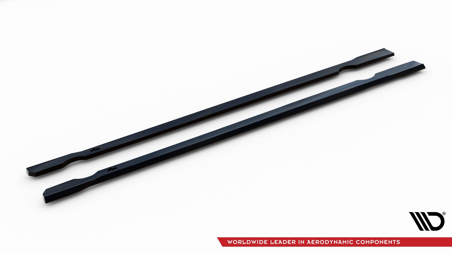 Side Skirts Diffusers V.4 Volkswagen Golf R / R-Line Mk7