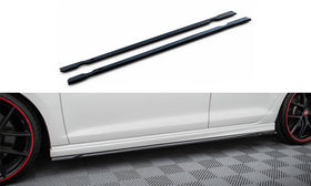 Side Skirts Diffusers V.4 Volkswagen Golf R Mk7