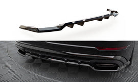 Central Rear Splitter (with vertical bars) Audi SQ8 / Q8 S-Line Mk1 Facelift