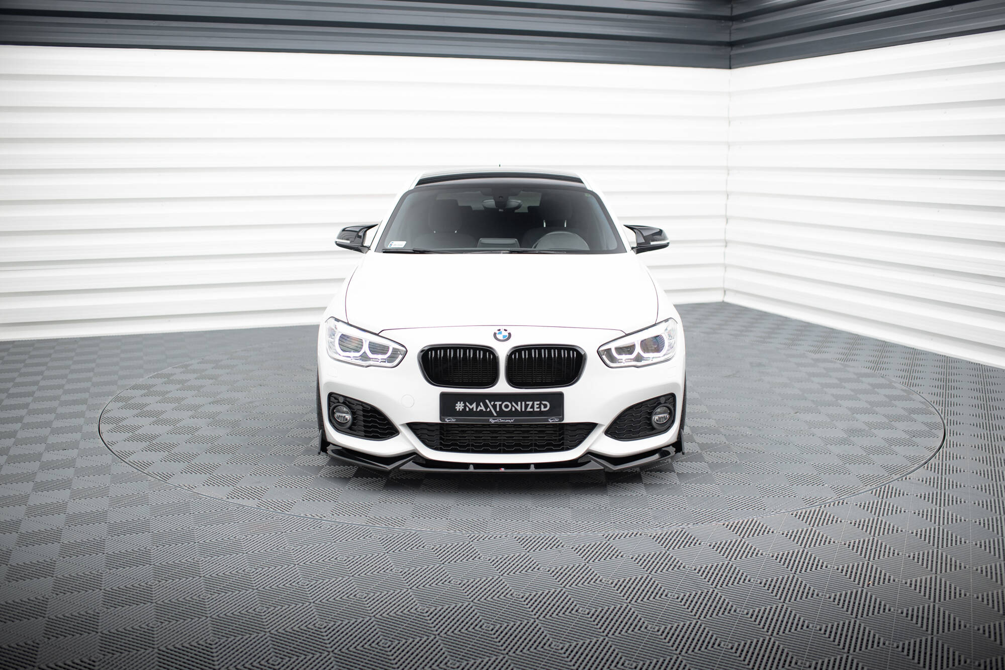 Front Splitter V.5 + Flaps BMW 1 M-Pack / M140i F20 Facelift