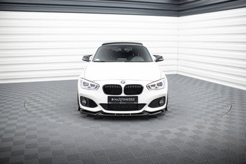 Front Splitter V.5 + Flaps BMW 1 M-Pack / M140i F20 Facelift - 0