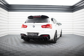 Rear Side Splitters V.5 + Flaps (For rear valance V.3) BMW 1 M-Pack / M140i F20 Facelift - 0
