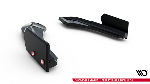 Rear Side Splitters V.5 + Flaps BMW 1 M-Pack / M140i F20 Facelift