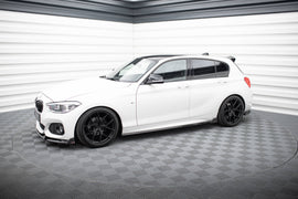 Side Skirts Diffusers V.4 + Flaps BMW 1 M-Pack / M140i F20 Facelift - 0