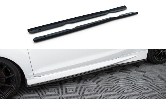 Side Skirts Diffusers V.4 Ford Fiesta ST / ST-Line Mk7