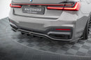 Rear Splitter (with vertical bars) V.2 BMW 7 M-Pack G11 / G12 Facelift-3