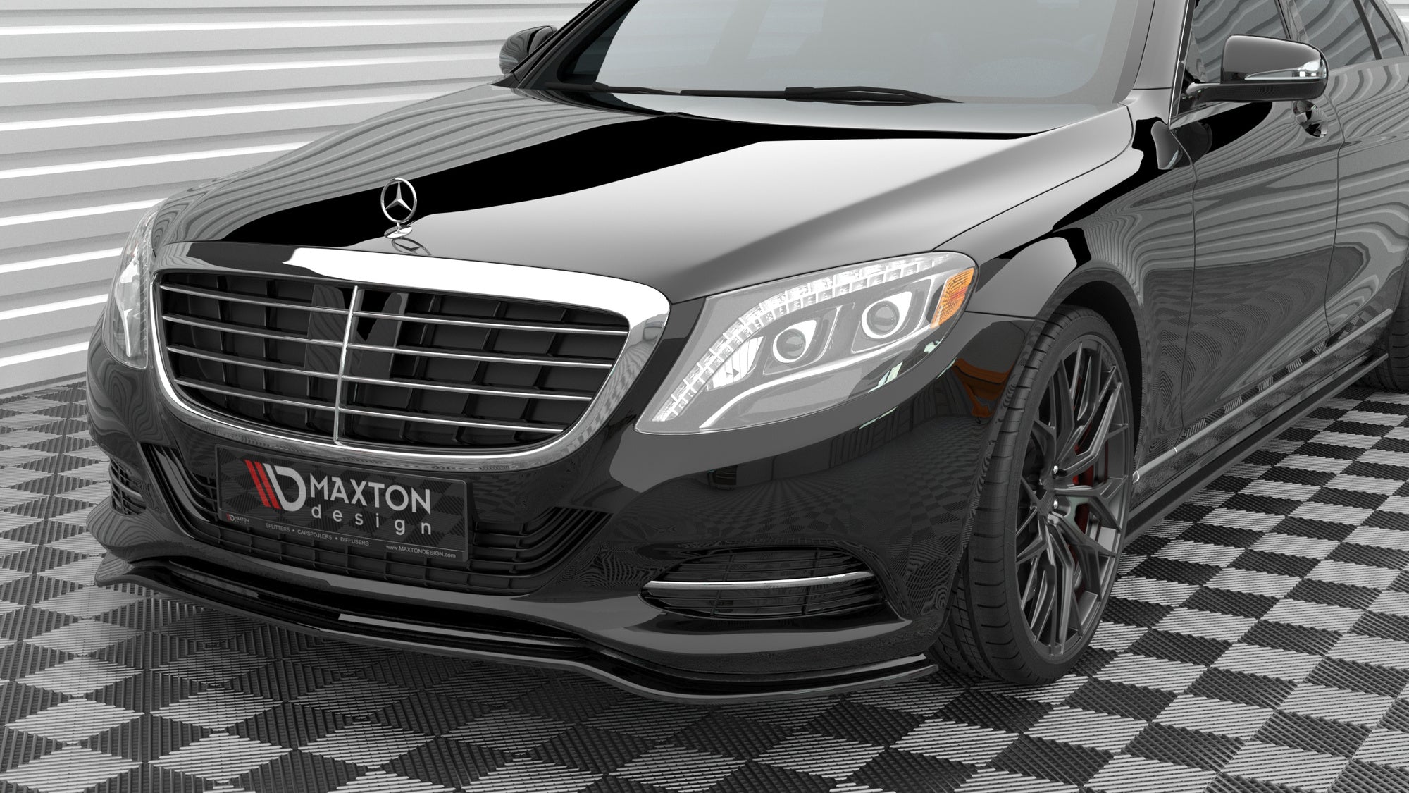 Front Splitter V.1 Mercedes-Benz S W222