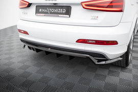 Rear Splitter (with vertical bars) Audi Q3 S-line 8U - 0