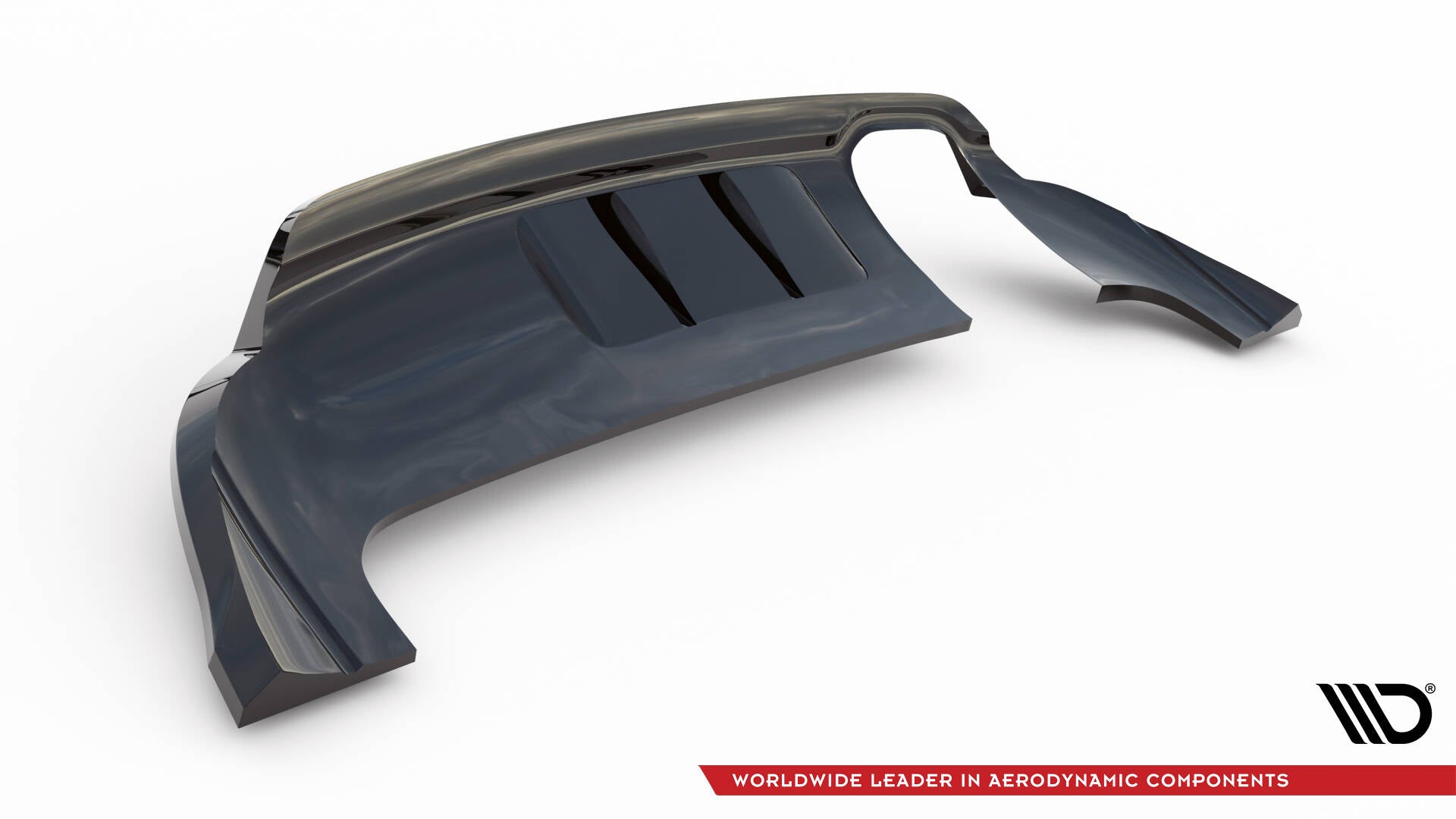 Rear Splitter (with vertical bars) Audi Q3 S-line 8U