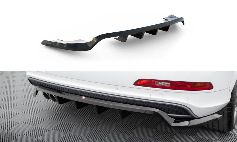 Rear Splitter (with vertical bars) Audi Q3 S-line 8U