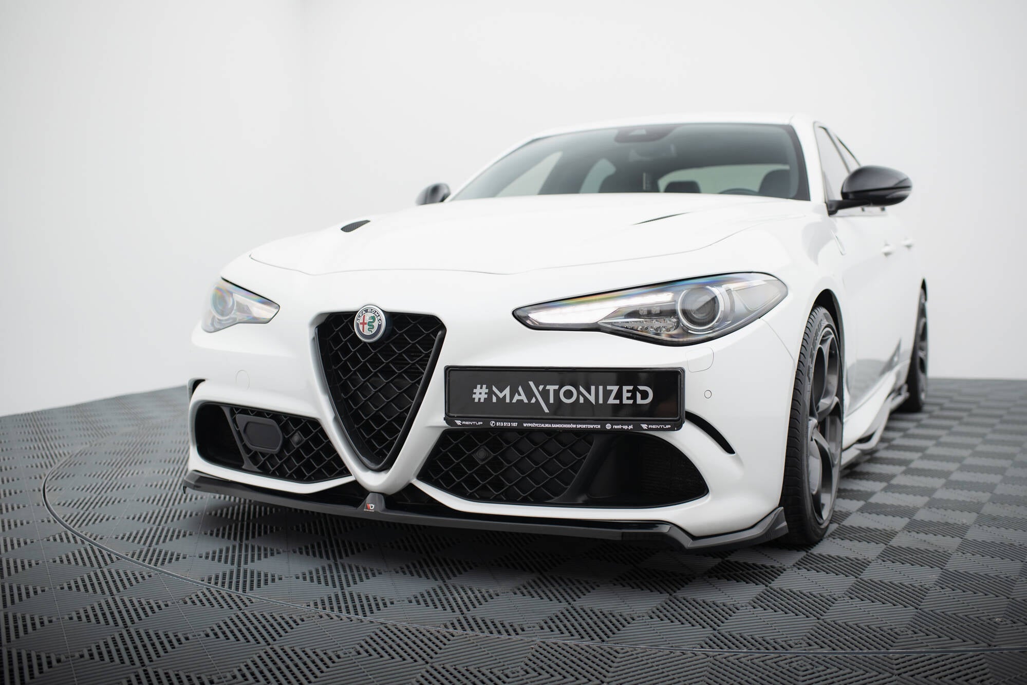 Front Splitter Alfa Romeo Giulia Quadrifoglio