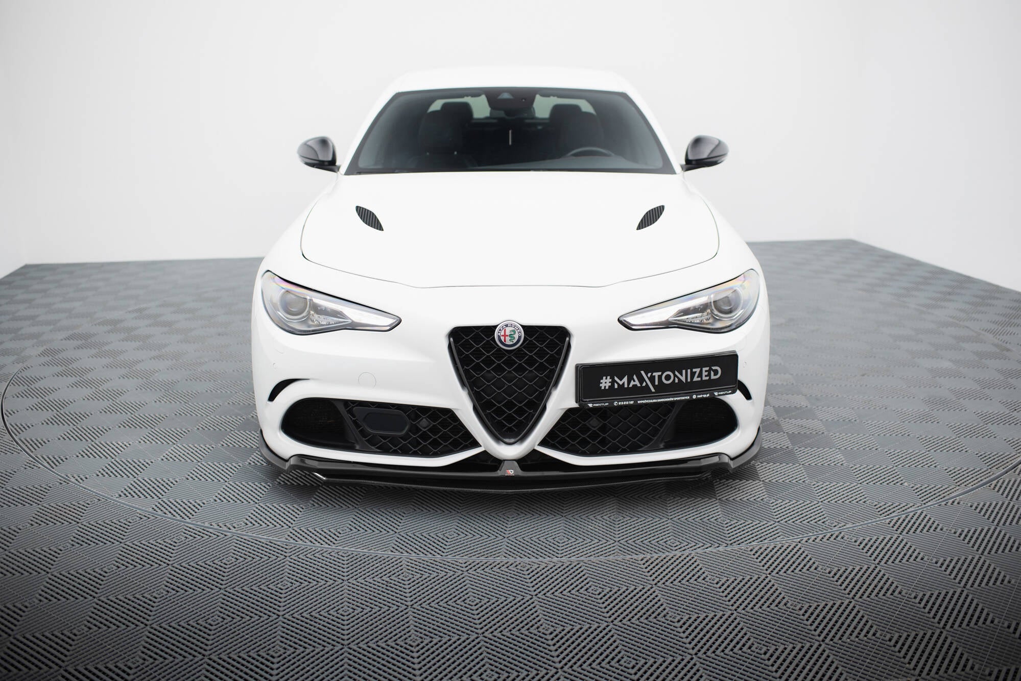 Front Splitter Alfa Romeo Giulia Quadrifoglio