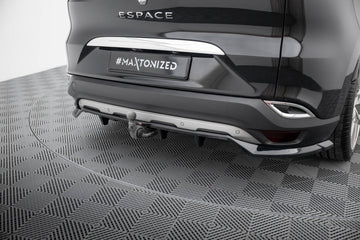 Central Rear Splitter (with vertical bars) Renault Espace Mk5 Facelift - 0