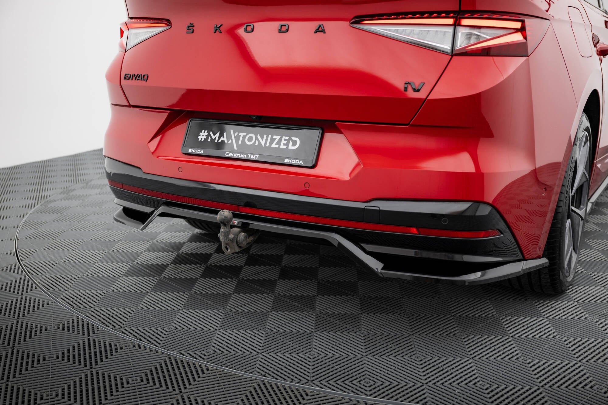 Rear Splitter (with vertical bars) Skoda Enyaq Coupe iV