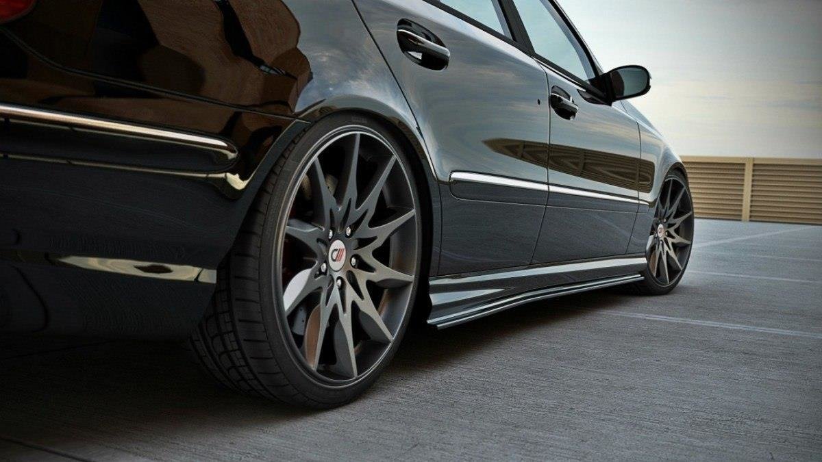 SIDE SKIRTS DIFFUSERS MERCEDES E-CLASS W211 AMG