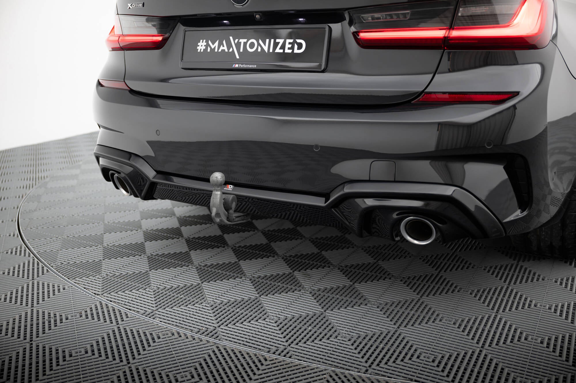 Rear Valance BMW 3 M-Pack G20 / G21 (Fits car with towbar)