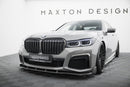 Prepreg Carbon Fiber Front Splitter + ABS Splitter BMW 7 M-Pack G11 Facelift-5