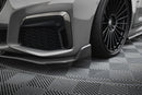 Prepreg Carbon Fiber Front Splitter + ABS Splitter BMW 7 M-Pack G11 Facelift-7