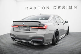 Prepreg Carbon Fiber Rear Splitter BMW 7 M-Pack G11 / G12 Facelift - 0
