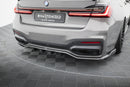 Prepreg Carbon Fiber Rear Splitter BMW 7 M-Pack G11 / G12 Facelift-6