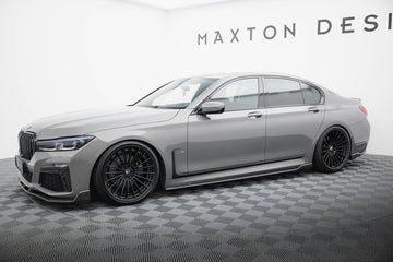 Prepreg Carbon Fiber Side Skirts BMW 7 M-Pack G11 Facelift - 0