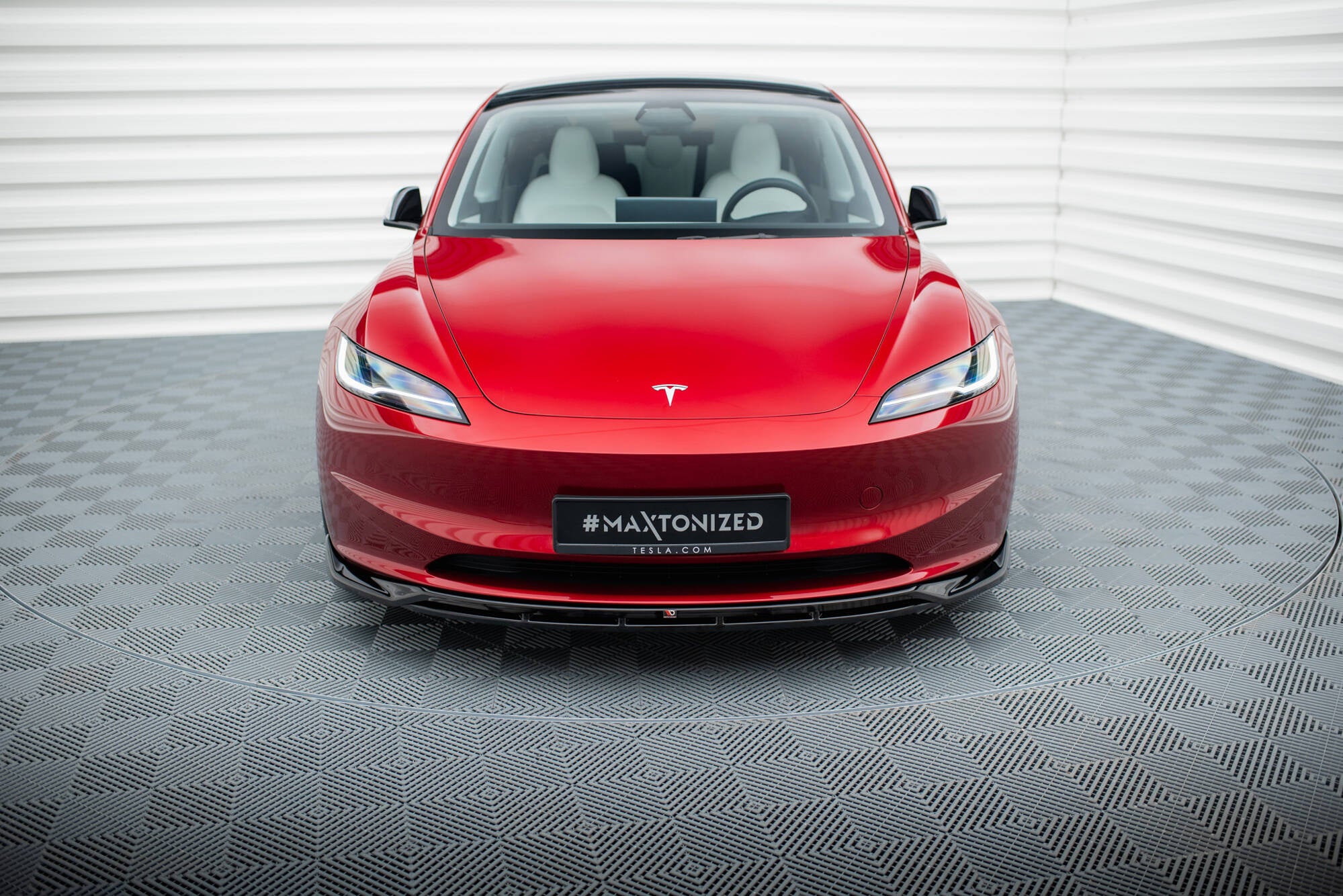 Front Splitter V.1 Tesla Model 3 Project Highland(Facelift)