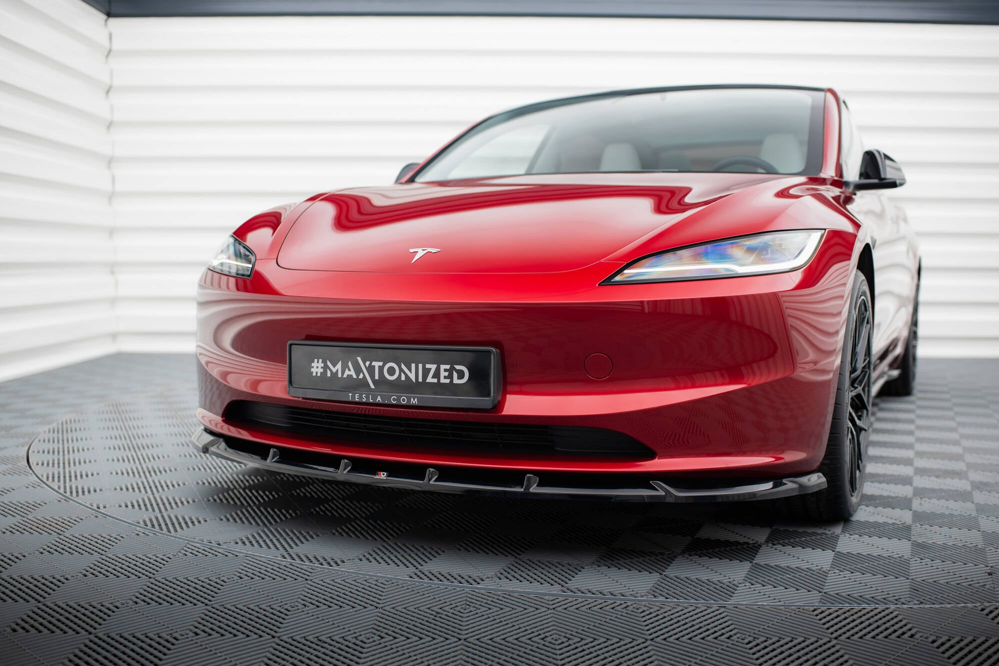 Front Splitter  V.2 Tesla Model 3 Project Highland(Facelift)