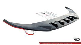 Rear Splitter (with vertical bars) V.1 Tesla Model 3 Project Highland(Facelift) - 0